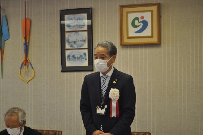 松浦市　令和3年度優秀工事業者表彰式に出席しました