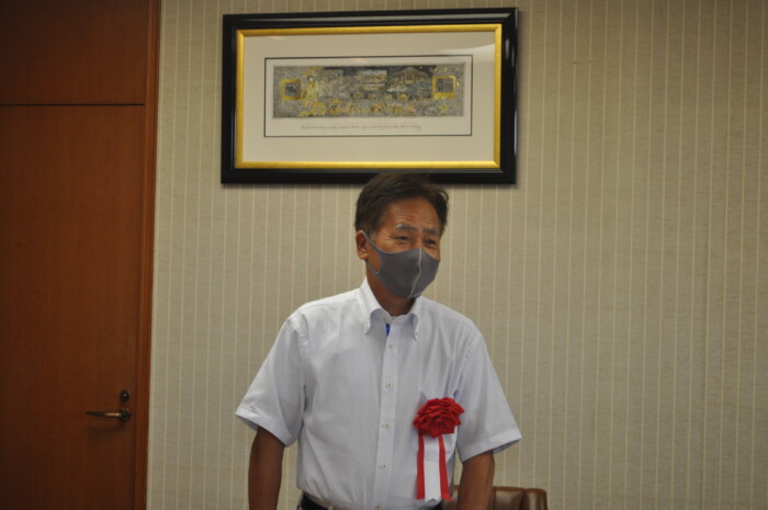 松浦市　令和3年度優秀工事業者表彰式に出席しました